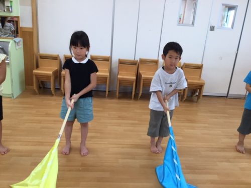 さくらぐみ カラーガード アスク彩都西保育園