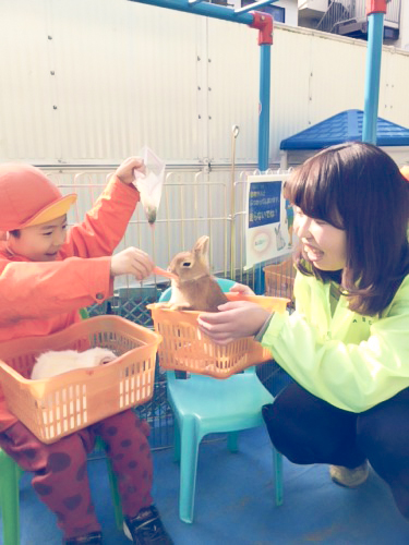 移動動物園がやってきました Fresh Smile